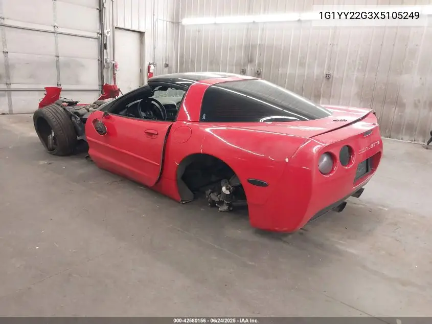 1999 Chevrolet Corvette VIN: 1G1YY22G3X5105249 Lot: 42580156