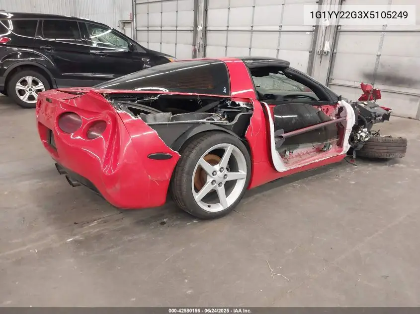 1999 Chevrolet Corvette VIN: 1G1YY22G3X5105249 Lot: 42580156