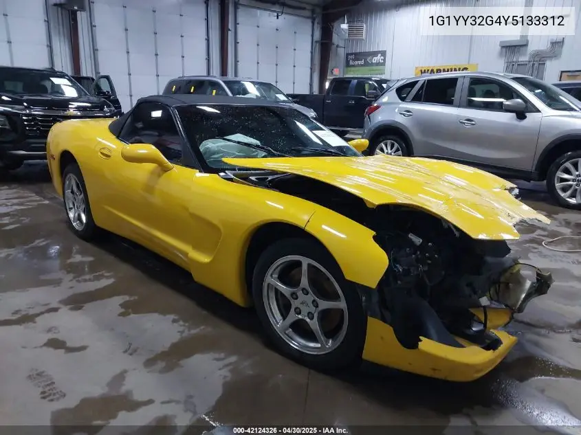 2000 Chevrolet Corvette VIN: 1G1YY32G4Y5133312 Lot: 42124326