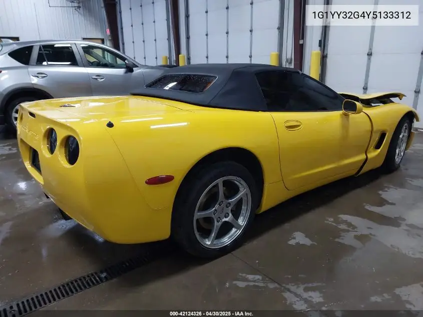 2000 Chevrolet Corvette VIN: 1G1YY32G4Y5133312 Lot: 42124326