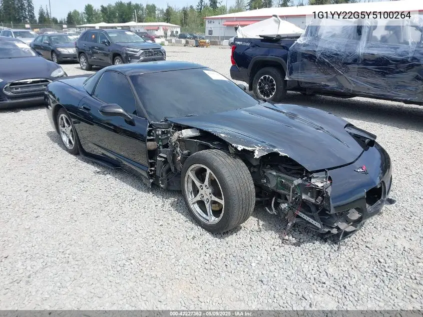 2000 Chevrolet Corvette VIN: 1G1YY22G5Y5100264 Lot: 42227362