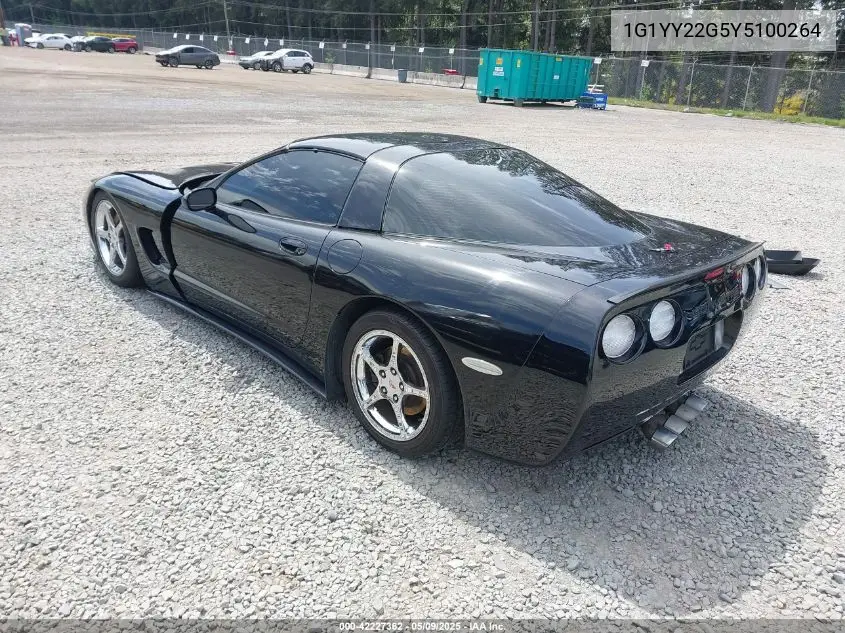 2000 Chevrolet Corvette VIN: 1G1YY22G5Y5100264 Lot: 42227362