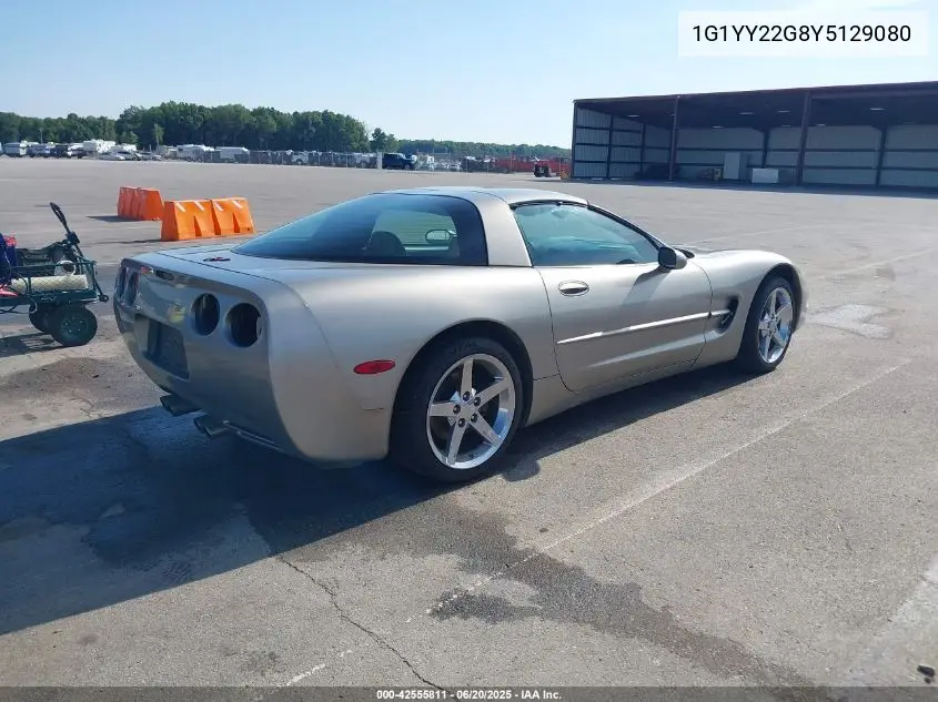 2000 Chevrolet Corvette VIN: 1G1YY22G8Y5129080 Lot: 42555811