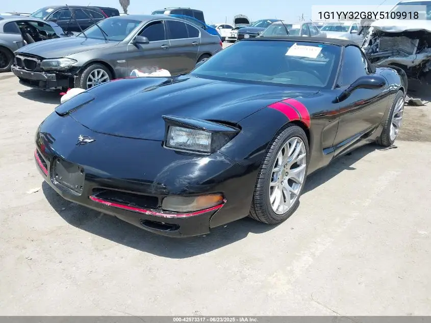 2000 Chevrolet Corvette VIN: 1G1YY32G8Y5109918 Lot: 42573317