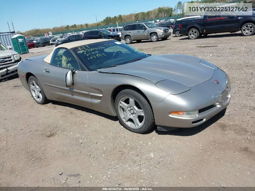 2002 Chevrolet Corvette VIN: 1G1YY32G225127662 Lot: 42164732
