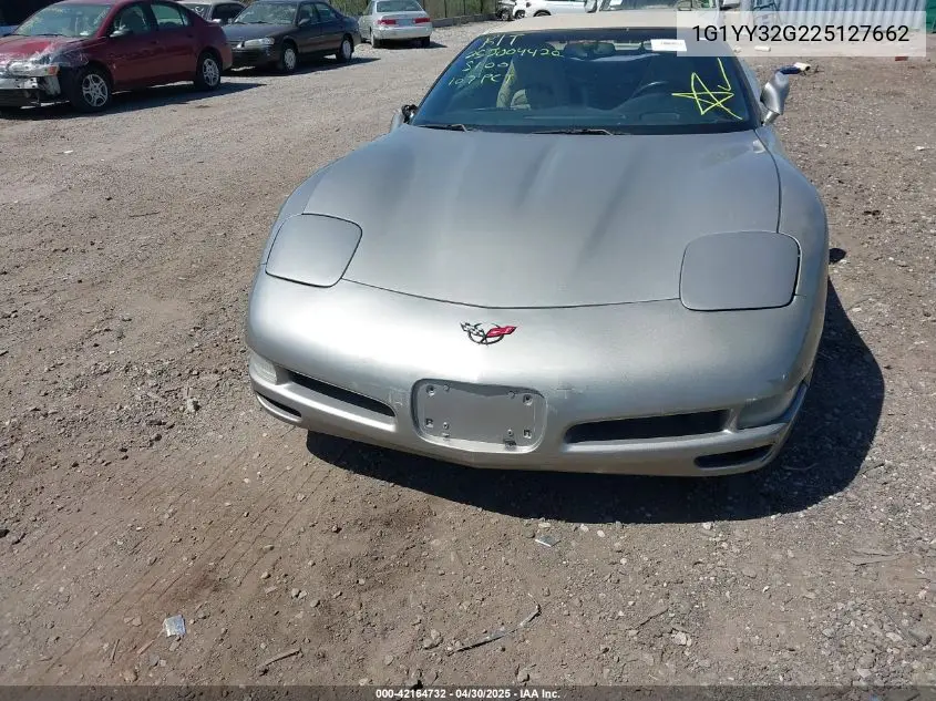 2002 Chevrolet Corvette VIN: 1G1YY32G225127662 Lot: 42164732