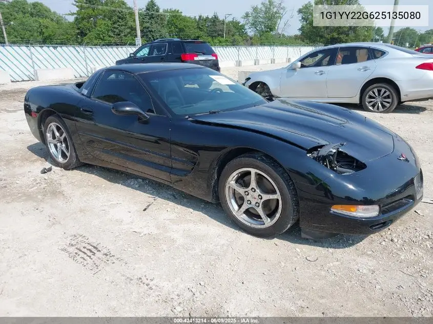2002 Chevrolet Corvette VIN: 1G1YY22G625135080 Lot: 42413214