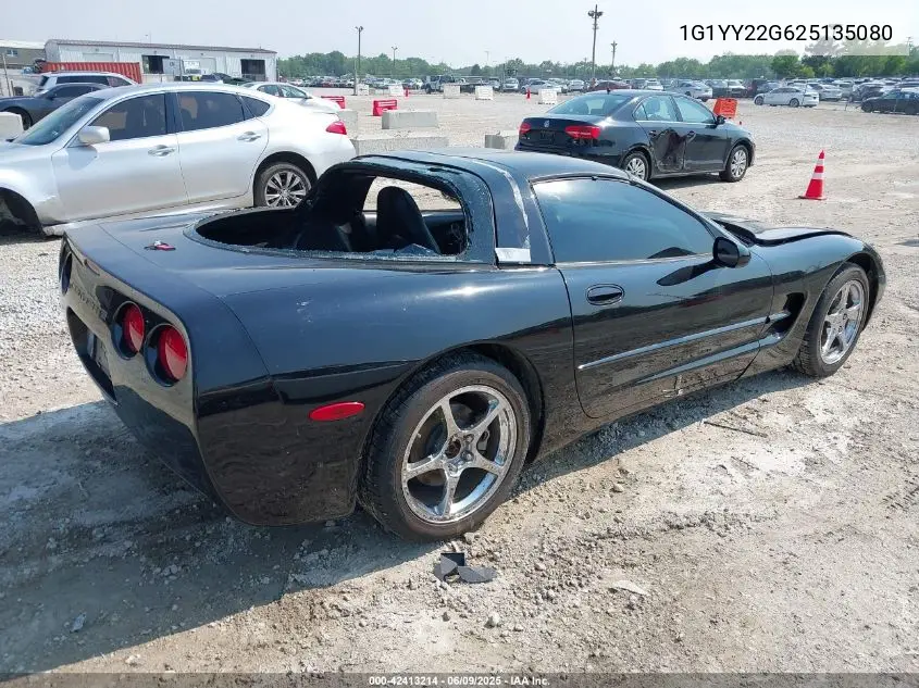 2002 Chevrolet Corvette VIN: 1G1YY22G625135080 Lot: 42413214