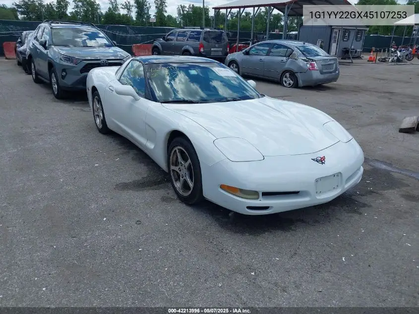 2004 Chevrolet Corvette VIN: 1G1YY22GX45107253 Lot: 42213996