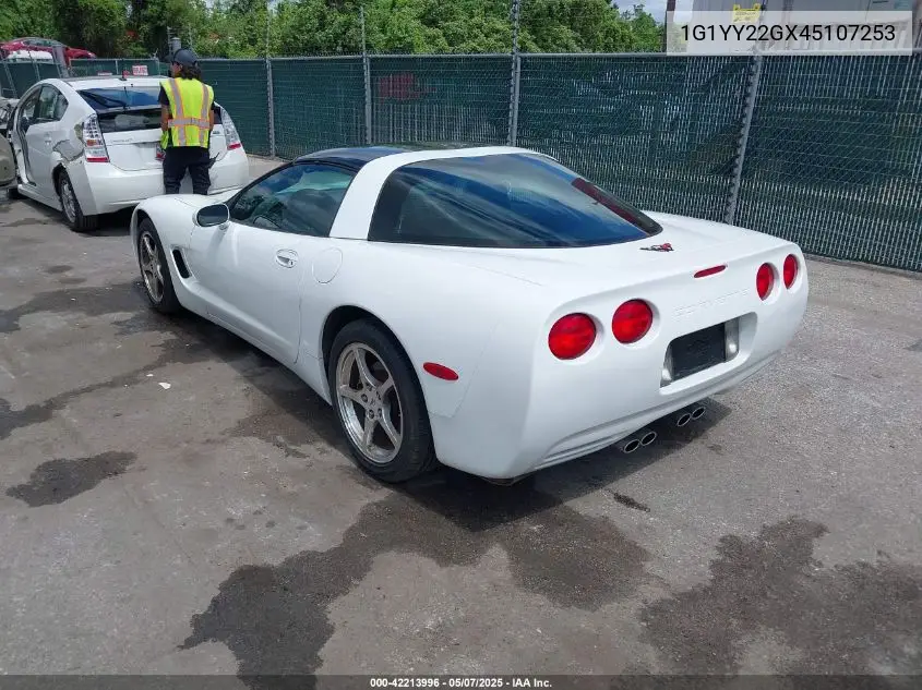 2004 Chevrolet Corvette VIN: 1G1YY22GX45107253 Lot: 42213996