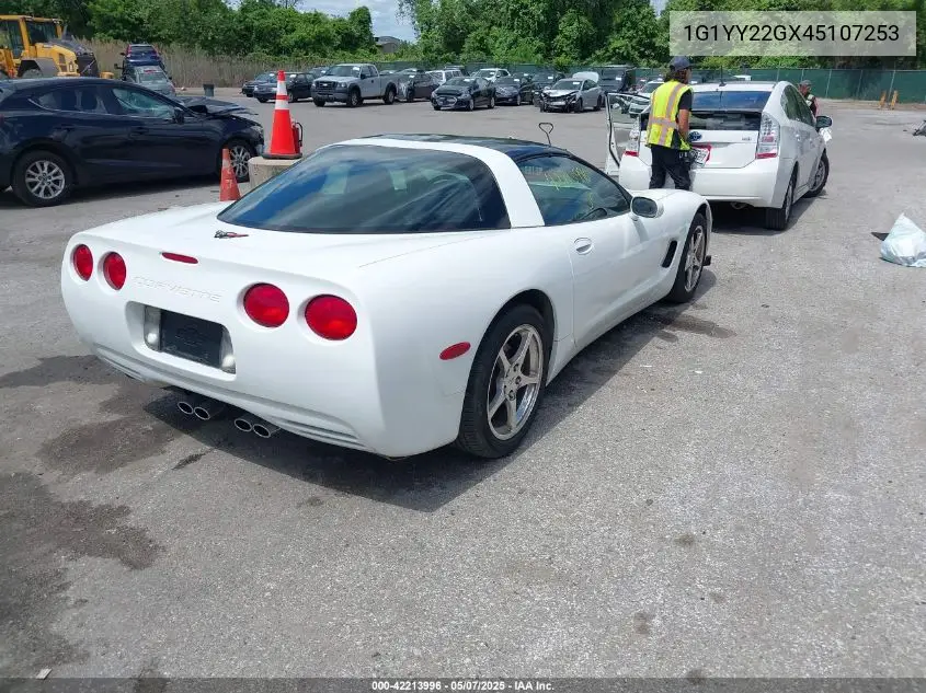 2004 Chevrolet Corvette VIN: 1G1YY22GX45107253 Lot: 42213996