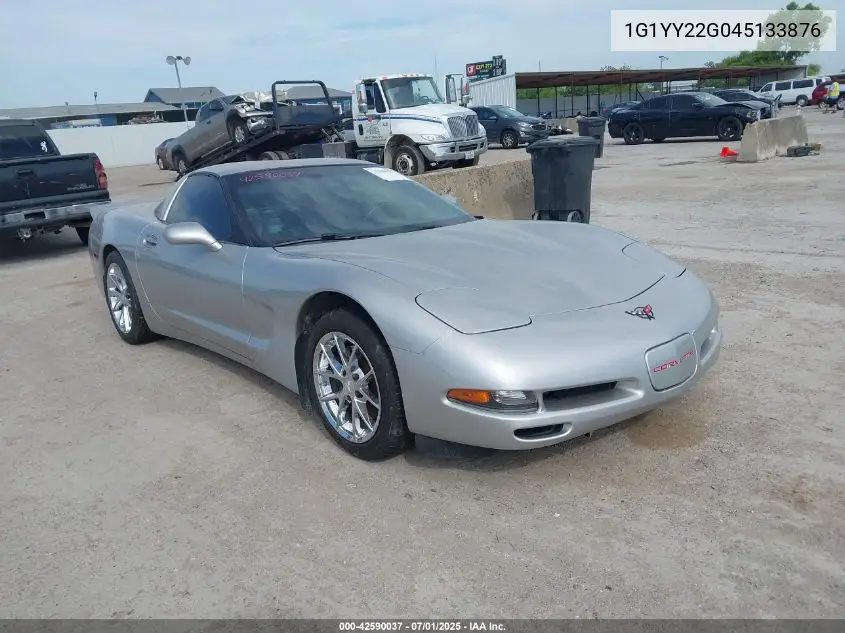 2004 Chevrolet Corvette VIN: 1G1YY22G045133876 Lot: 42590037