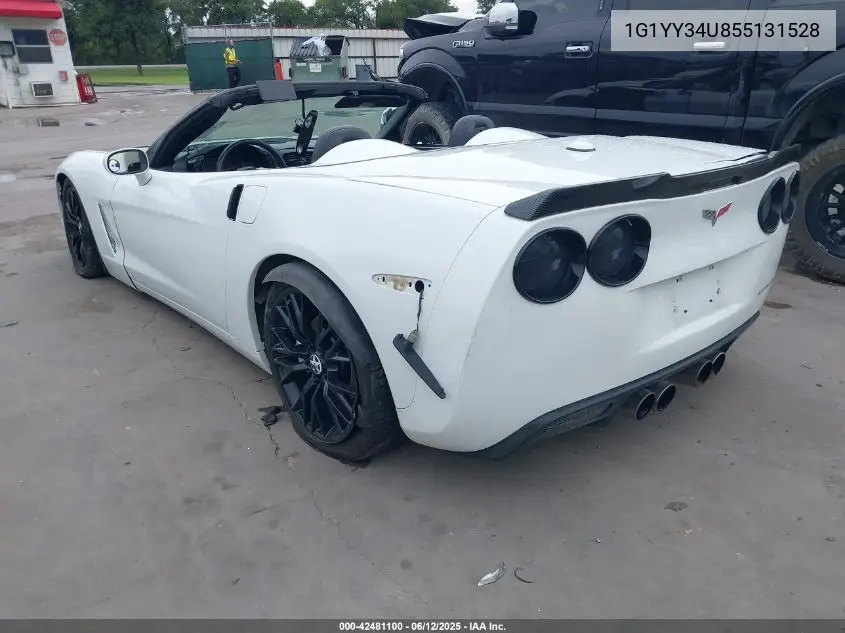 2005 Chevrolet Corvette VIN: 1G1YY34U855131528 Lot: 42481100