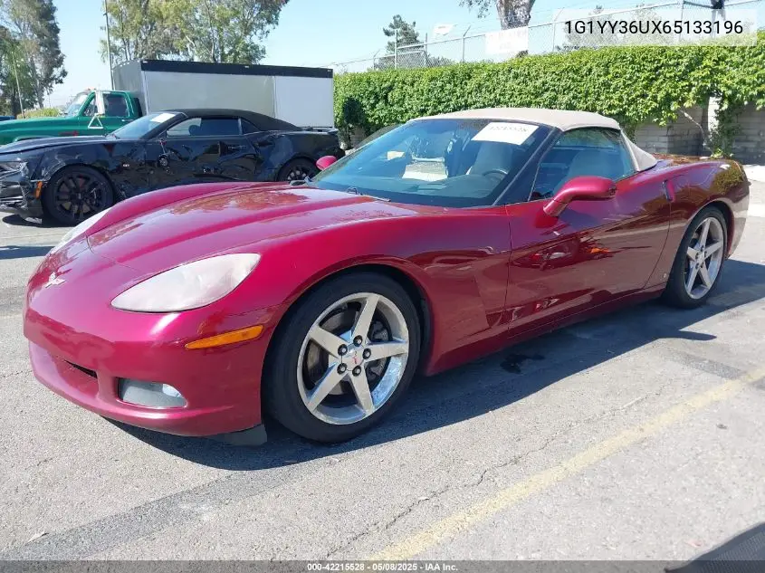 2006 Chevrolet Corvette VIN: 1G1YY36UX65133196 Lot: 42215528