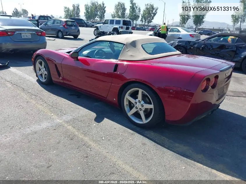 2006 Chevrolet Corvette VIN: 1G1YY36UX65133196 Lot: 42215528