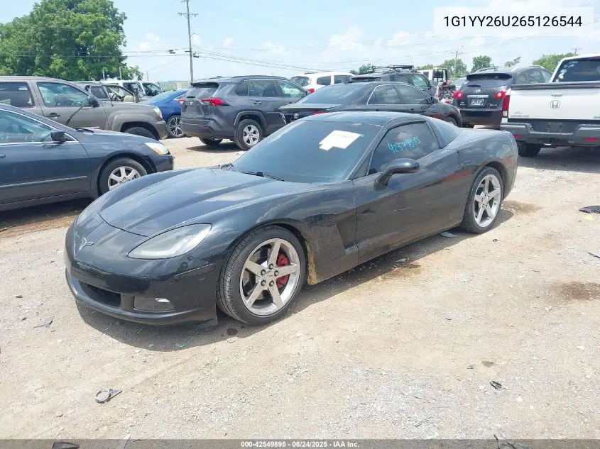 2006 Chevrolet Corvette VIN: 1G1YY26U265126544 Lot: 42549895