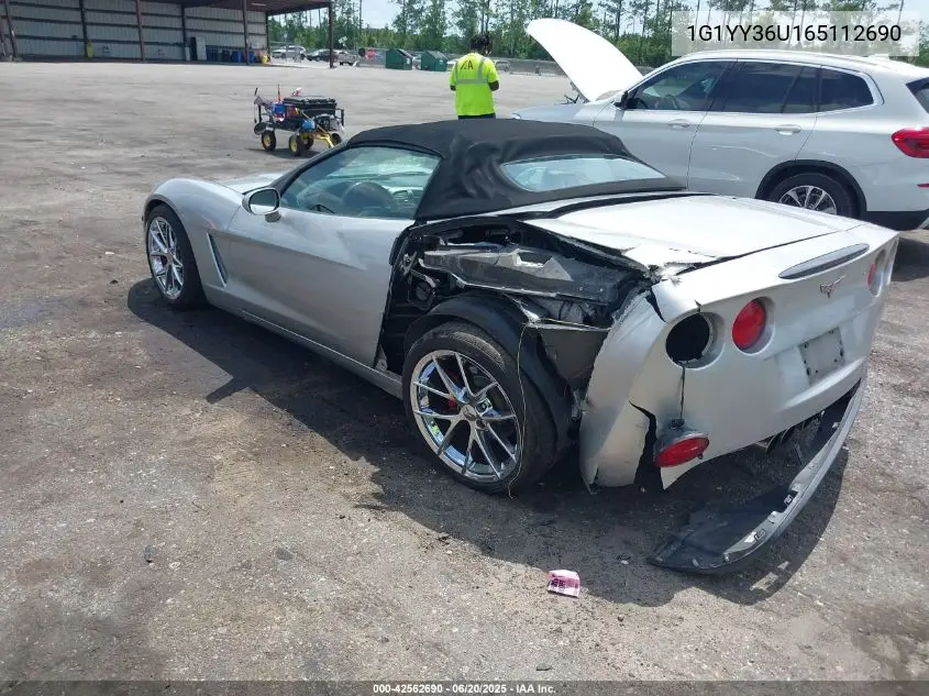 2006 Chevrolet Corvette VIN: 1G1YY36U165112690 Lot: 42562690