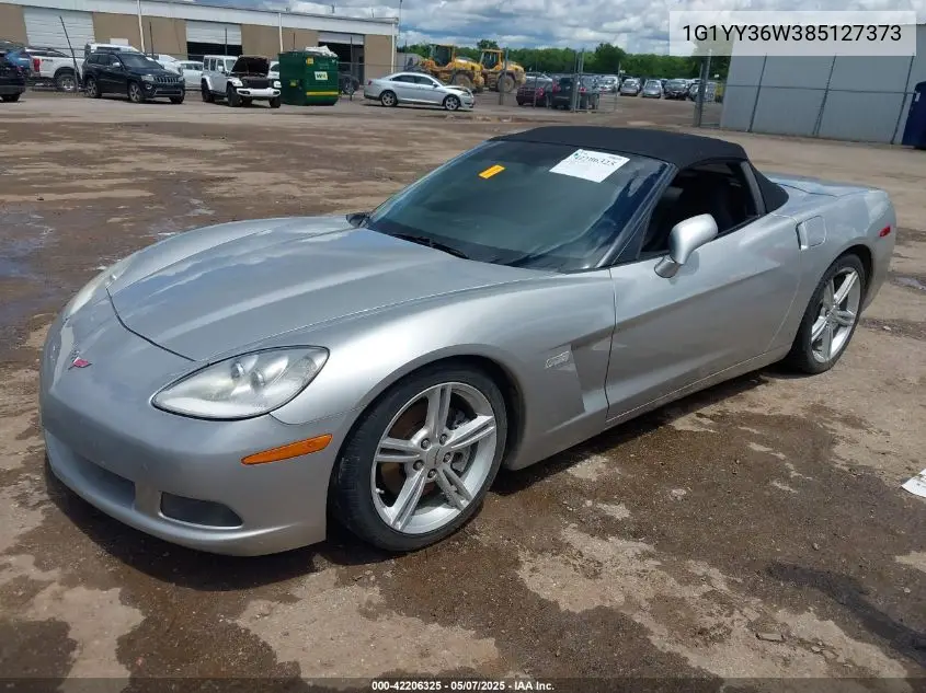 2008 Chevrolet Corvette VIN: 1G1YY36W385127373 Lot: 42206325