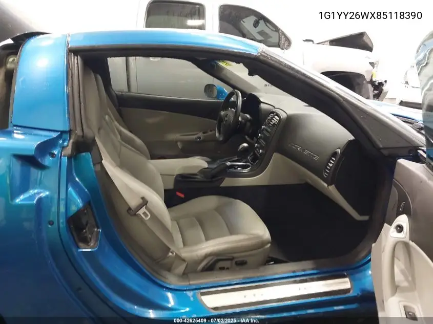 2008 Chevrolet Corvette VIN: 1G1YY26WX85118390 Lot: 42625409