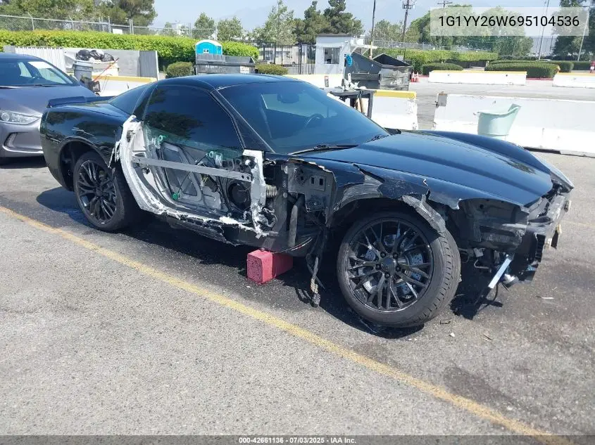 2009 Chevrolet Corvette VIN: 1G1YY26W695104536 Lot: 42661136