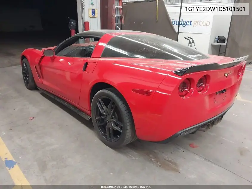 2012 Chevrolet Corvette VIN: 1G1YE2DW1C5101501 Lot: 41945109