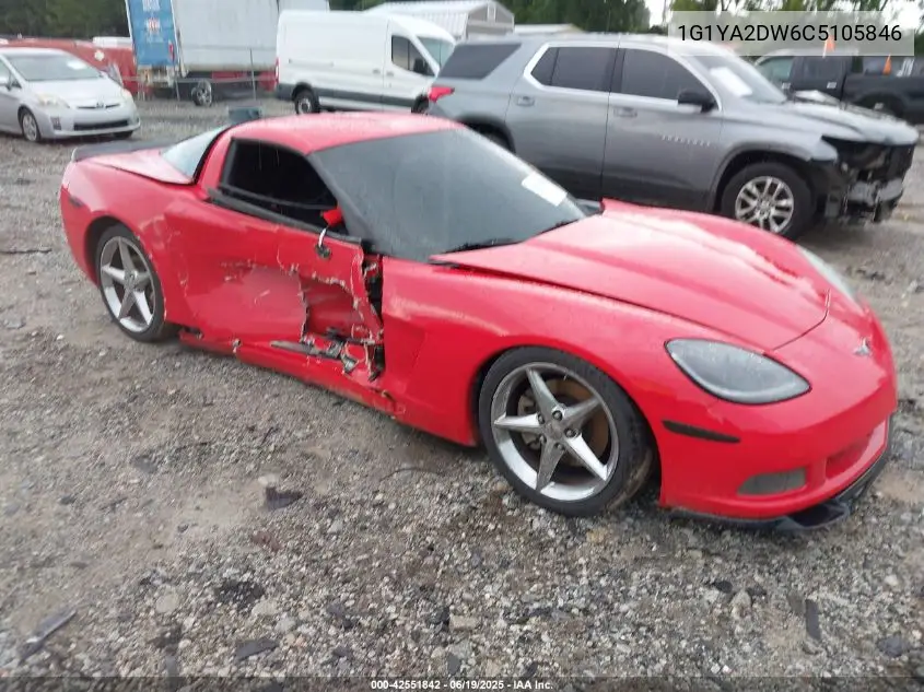 2012 Chevrolet Corvette VIN: 1G1YA2DW6C5105846 Lot: 42551842