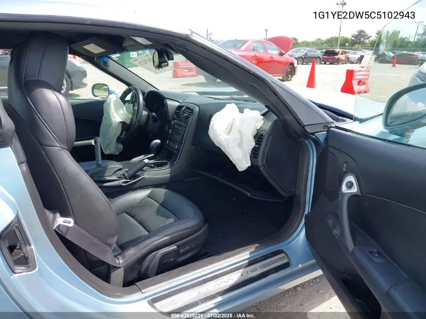 2012 Chevrolet Corvette VIN: 1G1YE2DW5C5102943 Lot: 42629221