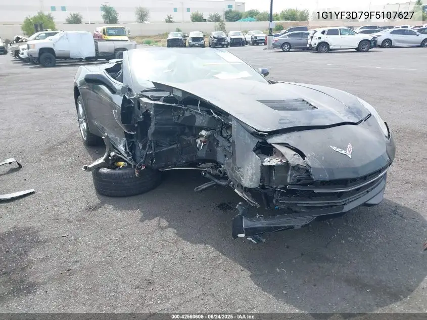 2015 Chevrolet Corvette Stingray VIN: 1G1YF3D79F5107627 Lot: 42560608