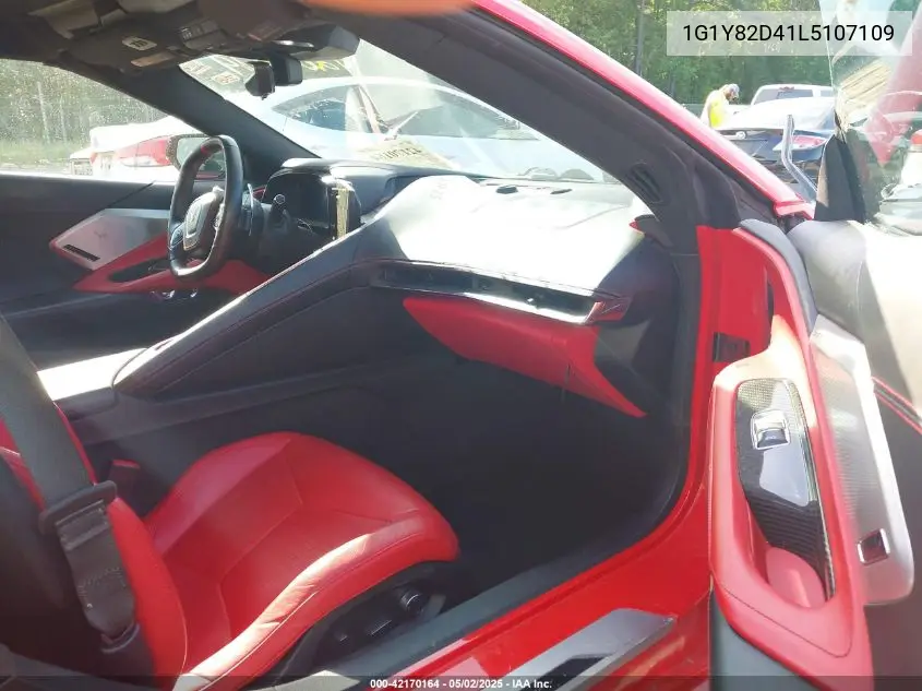 2020 Chevrolet Corvette Stingray Rwd 3Lt VIN: 1G1Y82D41L5107109 Lot: 42170164