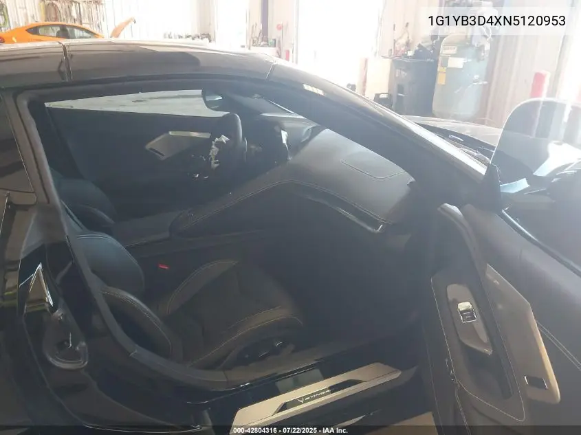 2022 Chevrolet Corvette Stingray Rwd 2Lt VIN: 1G1YB3D4XN5120953 Lot: 42804316