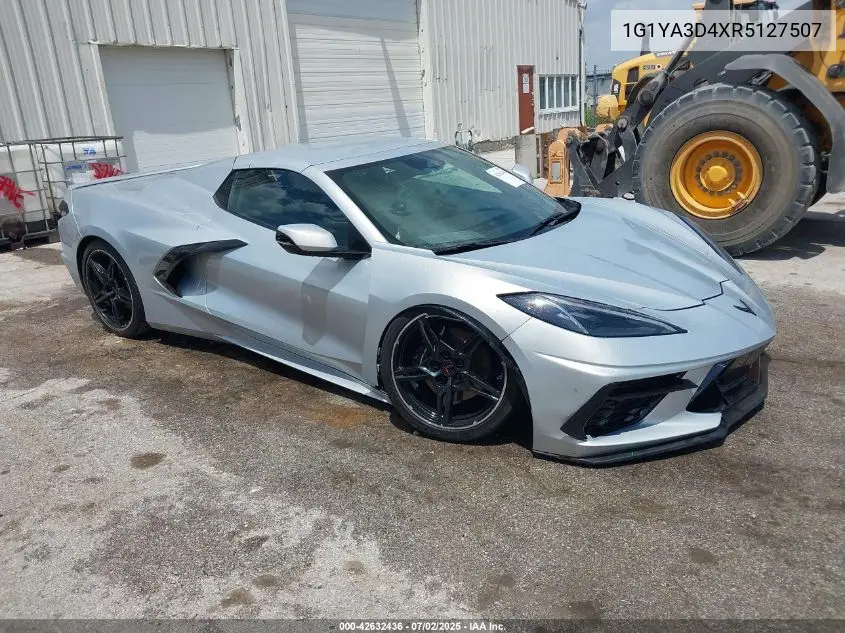 2024 Chevrolet Corvette Stingray Rwd 1Lt VIN: 1G1YA3D4XR5127507 Lot: 42632436