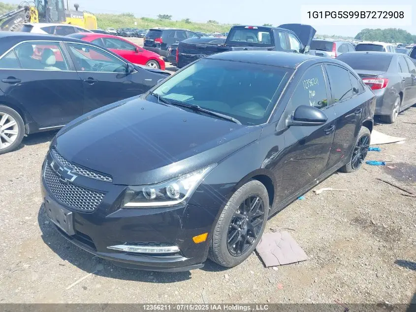 2011 Chevrolet Cruze VIN: 1G1PG5S99B7272908 Lot: 12356211