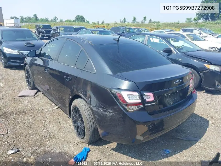 2011 Chevrolet Cruze VIN: 1G1PG5S99B7272908 Lot: 12356211