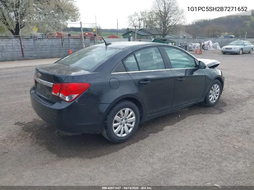 2011 Chevrolet Cruze Ls VIN: 1G1PC5SH2B7271652 Lot: 42071437