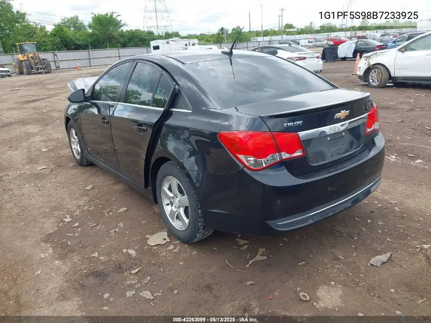 2011 Chevrolet Cruze 1Lt VIN: 1G1PF5S98B7233925 Lot: 42263099