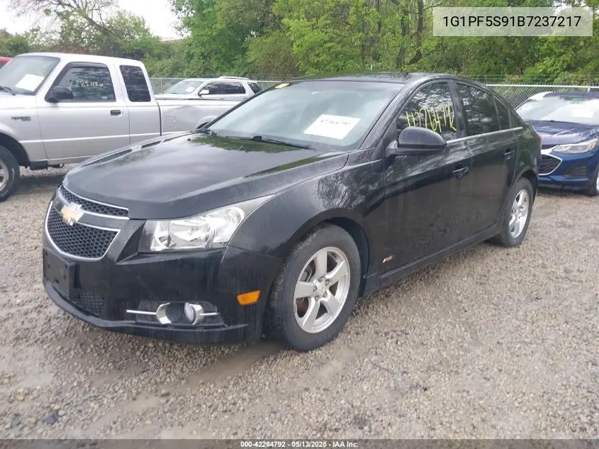 2011 Chevrolet Cruze 1Lt VIN: 1G1PF5S91B7237217 Lot: 42264792