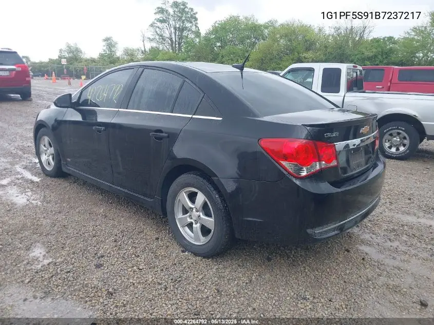 2011 Chevrolet Cruze 1Lt VIN: 1G1PF5S91B7237217 Lot: 42264792