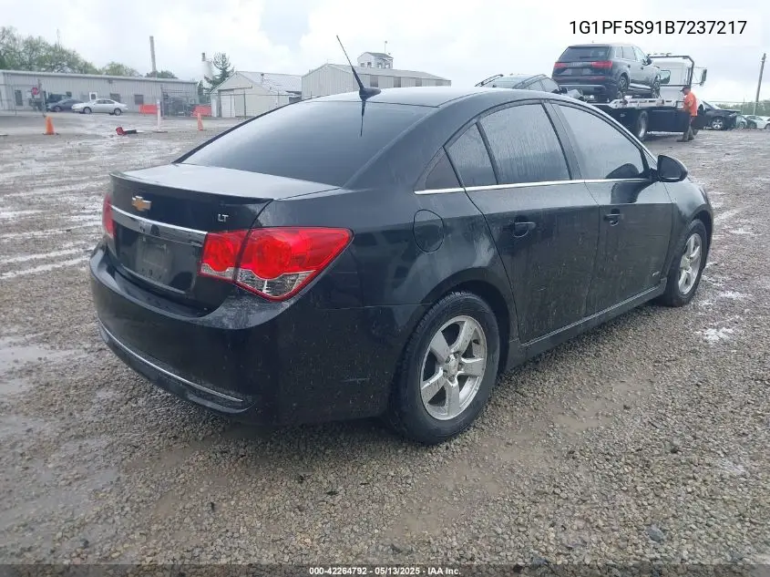 2011 Chevrolet Cruze 1Lt VIN: 1G1PF5S91B7237217 Lot: 42264792