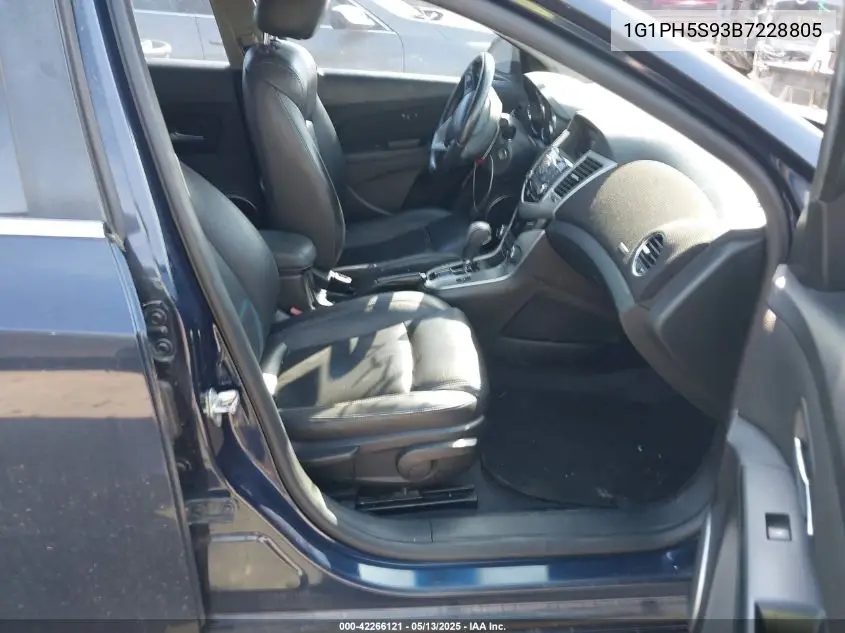 2011 Chevrolet Cruze Ltz VIN: 1G1PH5S93B7228805 Lot: 42266121