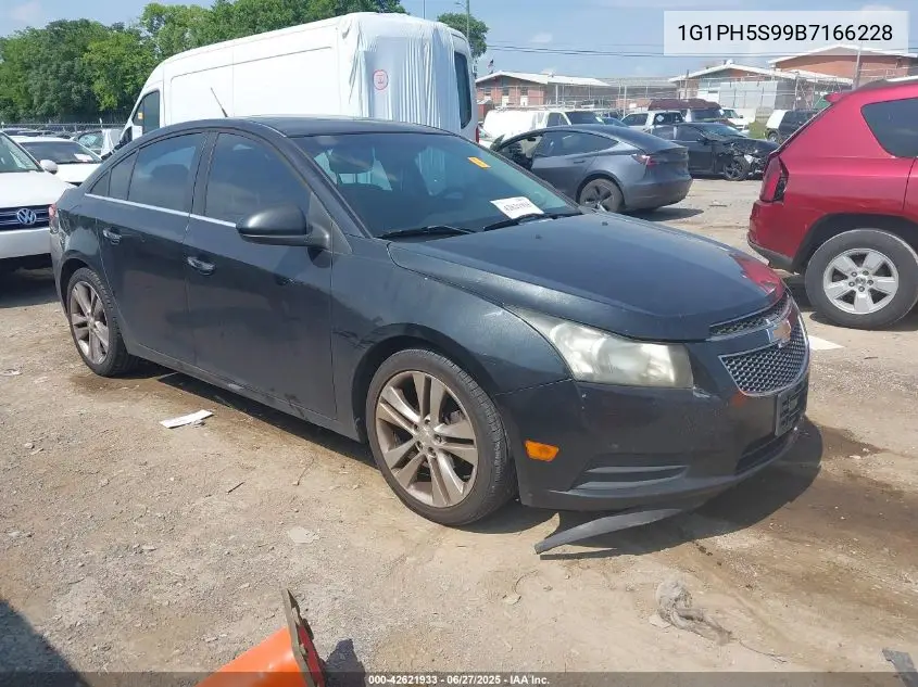 2011 Chevrolet Cruze Ltz VIN: 1G1PH5S99B7166228 Lot: 42621933