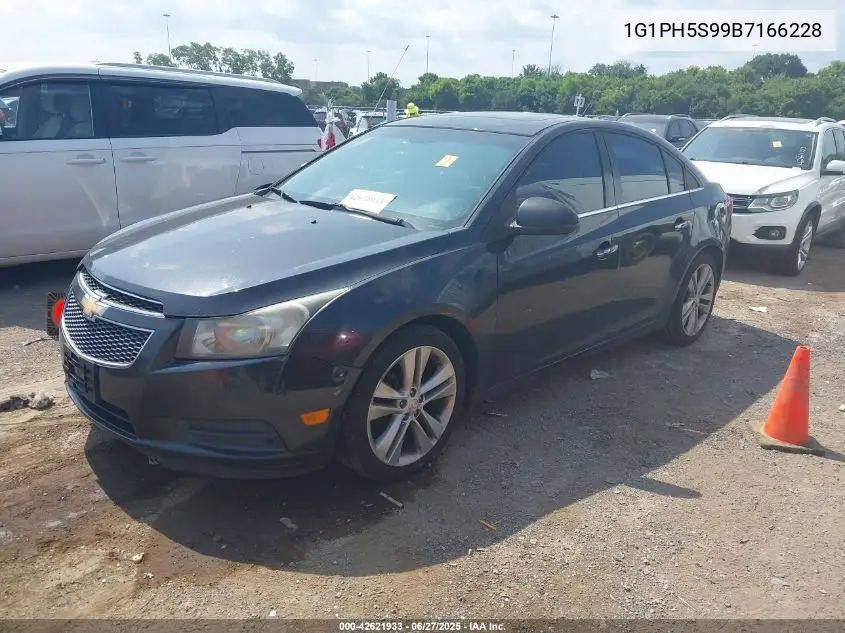 2011 Chevrolet Cruze Ltz VIN: 1G1PH5S99B7166228 Lot: 42621933