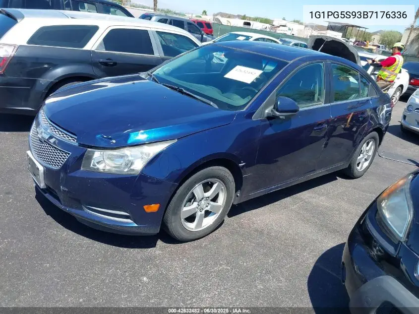 2011 Chevrolet Cruze 2Lt VIN: 1G1PG5S93B7176336 Lot: 42632482