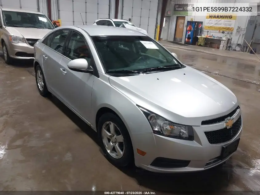 2011 Chevrolet Cruze Lt VIN: 1G1PE5S99B7224332 Lot: 42779040
