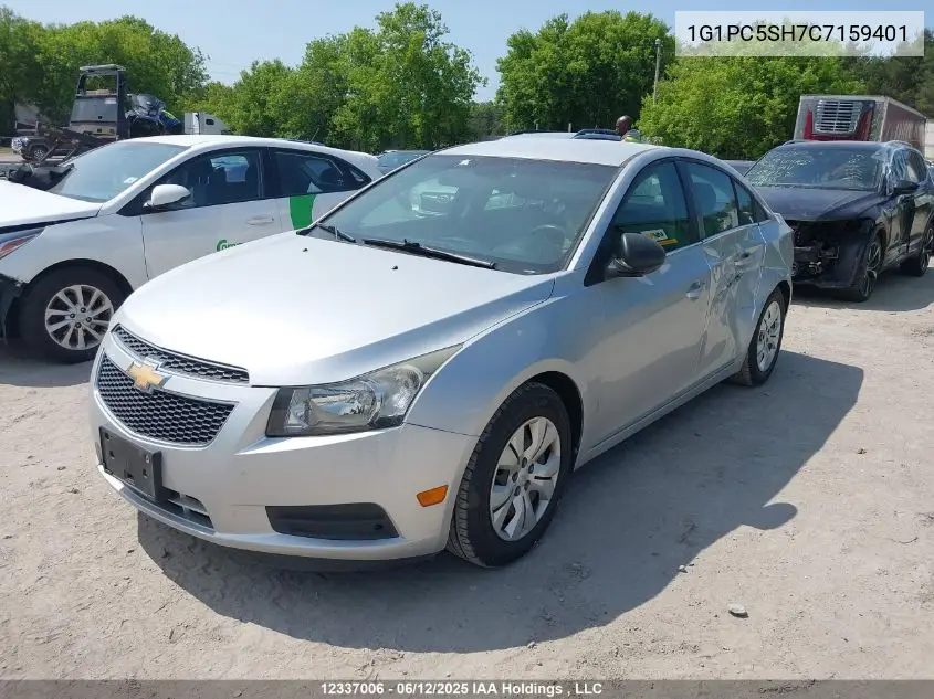 2012 Chevrolet Cruze Ls VIN: 1G1PC5SH7C7159401 Lot: 12337006
