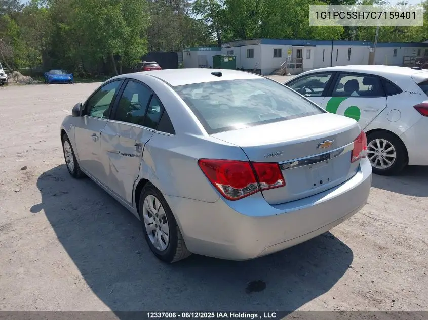2012 Chevrolet Cruze Ls VIN: 1G1PC5SH7C7159401 Lot: 12337006