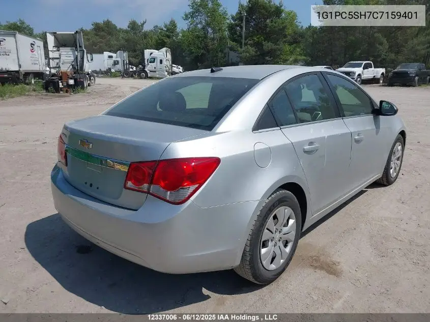 2012 Chevrolet Cruze Ls VIN: 1G1PC5SH7C7159401 Lot: 12337006