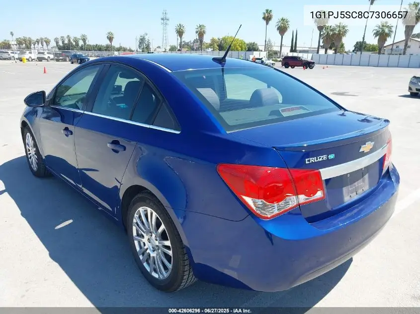 2012 Chevrolet Cruze Eco VIN: 1G1PJ5SC8C7306657 Lot: 42606296
