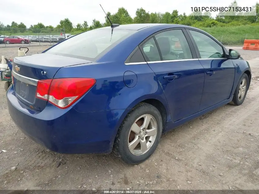 2012 Chevrolet Cruze Ls VIN: 1G1PC5SH8C7153431 Lot: 42610114