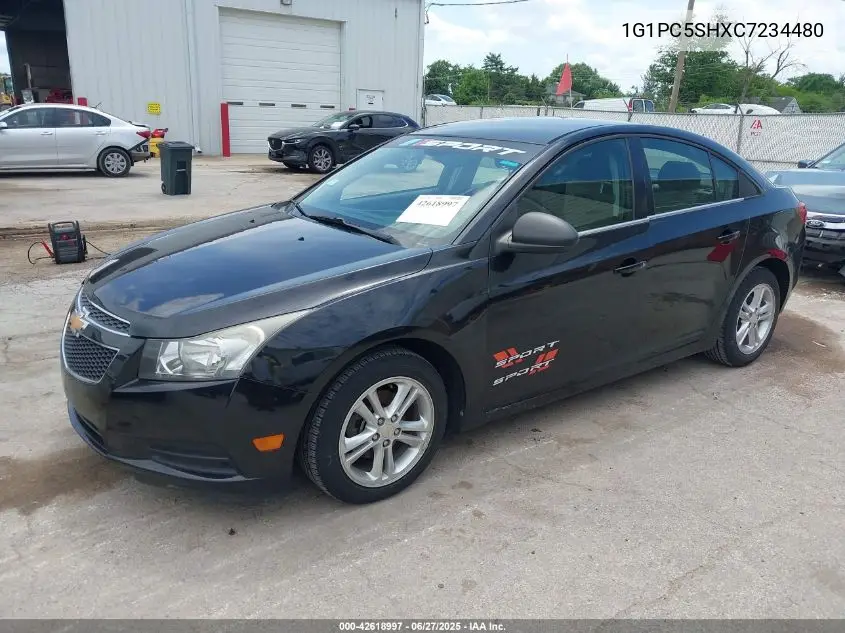 2012 Chevrolet Cruze Ls VIN: 1G1PC5SHXC7234480 Lot: 42618997