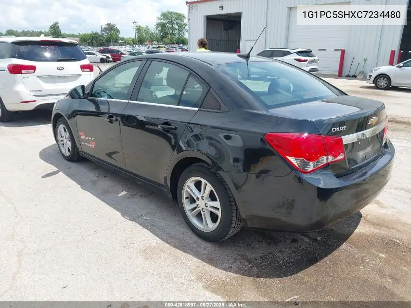2012 Chevrolet Cruze Ls VIN: 1G1PC5SHXC7234480 Lot: 42618997